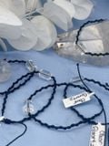  Vòng tay đá phong thuỷ Thạch Anh Trắng lu thống thắt macrame hỗ trợ thu hút năng lượng tích cực 
