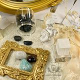  Set đá may mắn cho Cự Giải, đá thạch anh, đá thanh tẩy bài Tarot, đá phong thuỷ 