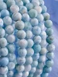  Chuỗi vòng tay đá Larimar Dominica 6li, viên đá phong thuỷ của vùng biển Atlantis 