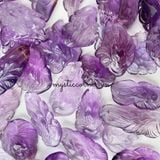  Mặt dây cửu Vĩ Hồ thạch anh tím (hồ ly) tự nhiên 