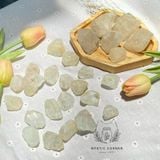  Đá Topaz trắng thô, đá thanh tẩy, viên đá chuyển biến năng lượng tiêu cực thành tích cực 