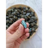  Đá thô Labradorite mini (Đá xà cừ - Hắc Nguyệt Quang) đá thanh tẩy Tarot, Reiki, đá thạch anh phong thủy 