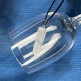  Vòng cổ đá thạch anh Trắng Clear Quartz, vòng đá bảo vệ, vòng đá năng lượng 
