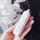  Trụ đá thanh tẩy Howlite trắng (đá Bạch Tùng) 
