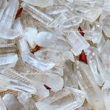  Tinh thể đá thạch anh trắng (Clear Quartz) dùng trong Reiki, đá thanh tẩy, phong thủy 