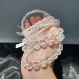  Vòng tay đá phong thuỷ Thạch Anh Trắng (Clear Quartz) 