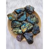  Viên đá thô to Labradorite (Đá xà cừ - Hắc Nguyệt Quang) đá thanh tẩy Tarot, Reiki, đá thạch anh phong thủy 
