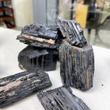  Đá thô Black Tourmaline, đá thạch anh, đá phong thủy, đá thanh tẩy trong Reiki, Tarot 