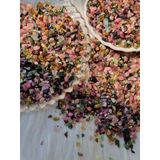  Vụn đá phong thủy Tourmaline đa sắc 