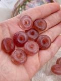  Đồng điếu thạch anh dâu tây đỏ (Strawberry Quartz), đá phong thủy hỗ trợ tình cảm, các mối quan hệ 