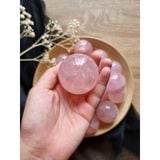  Cầu đá Thạch anh hồng (Rose Quartz) làm Grid, trụ thanh tẩy Tarot, Reiki, thiền định, đá phong thủy 