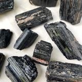  Đá thô Black Tourmaline, đá thạch anh, đá phong thủy, đá thanh tẩy trong Reiki, Tarot 