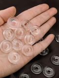  Đồng điếu đá thạch anh trắng (Clear Crystal Quartz), đá phong thủy hỗ trợ năng lượng, may mắn 