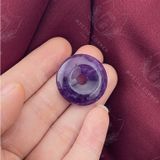  Đồng điếu phong thuỷ đá Thạch anh Tím (Amethyst Crystal Quartz) hỗ trợ bảo vệ tâm linh, biểu tượng tài lộc 