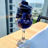  Đá thô thanh tẩy Sodalite xanh dương, đá thạch anh dùng trong Tarot, Reiki, phong thủy 