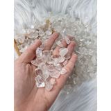  Vụn đá thạch anh Trắng (Clear Quartz) làm Grid, thanh tẩy trong Tarot, Reiki, thiền định, phong thủy 