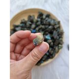  Đá thô Labradorite mini (Đá xà cừ - Hắc Nguyệt Quang) đá thanh tẩy Tarot, Reiki, đá thạch anh phong thủy 