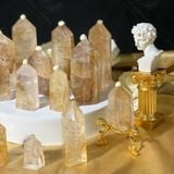  Trụ đá thạch anh Golden Healer Dendritic Quartz 