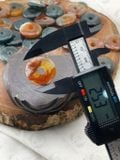  Đồng điếu đá phong thủy mã não Moss Agate (Băng Ngọc Thủy Tảo) 