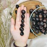  Viên đá Garnet (tumbled Ngọc Hồng Lựu) hỗ trợ tình yêu, đá phong thuỷ, reiki, đá thanh tẩy 