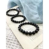  Vòng đeo tay đá Shungite hỗ trợ ngăn sóng điện từ, sóng điện thoại 5G. Vòng đá phong thủy, đá năng lượng 