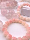  Vòng tay phong thuỷ hạt bồ đề charm chân Mèo hồng dễ thương 