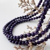  Chuỗi vòng đá Charoite (Đá Mắt Rồng), vòng tay đá năng lượng mạnh mẽ, Reiki, Tarot, thiền định 