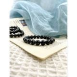  Vòng đeo tay đá Shungite hỗ trợ ngăn sóng điện từ, sóng điện thoại 5G. Vòng đá phong thủy, đá năng lượng 