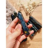  Trụ đá thanh tẩy Mắt Hổ Xanh (Blue Tiger's Eye), trụ đá thạch anh dùng trong bài Tarot, thiền định, Reiki, đá phong thủy 