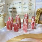  [HIGH QUALITY] Đá Đào Hoa Rhodochrosite, đá mang năng lượng yêu thương, tình yêu, chữa lành, đá phong thuỷ, reiki 