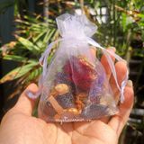  Túi đá Thạch Anh Thảo Mộc hỗ trợ may mắn, bình an, tích cực 