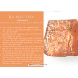  Trụ đá thanh tẩy Sunstone (đá Mặt Trời) - đá phong thủy dùng trong Tarot, Reiki, thiền định 