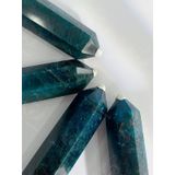  Trụ đá Blue Apatite hỗ trợ luân xa 5, trụ đá thanh tẩy, đá phong thuỷ, đá năng lượng 