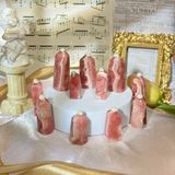  [HIGH QUALITY] Đá Đào Hoa Rhodochrosite, đá mang năng lượng yêu thương, tình yêu, chữa lành, đá phong thuỷ, reiki 