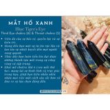  Vòng hạt đá phong thủy Mắt hổ xanh, Mắt chim ưng (Blue Tiger's Eye) size 8 - 10li 