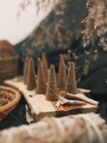  [ORGANIC TỰ NHIÊN] Nụ Thảo Mộc White Sage (Xô Thơm Trắng) White Sage Incense Cones, nụ trầm thanh tẩy nhà cửa 