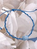  Vòng tay đá phong thuỷ Aquamarine macrame lu thống hỗ trợ luân xa 5, học tập, ý tưởng, giao tiếp, tự tin 