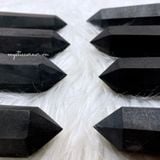  Trụ đá Shungite ngăn chặn bức xạ điện từ, đá năng lượng, đá thanh tẩy, đá phong thủy trong Tarot, Reiki 