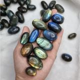  Viên đá Labradorite (Đá xà cừ - Hắc Nguyệt Quang) đá thanh tẩy Tarot, Reiki, đá thạch anh phong thủy 