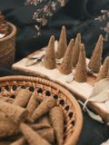 [ORGANIC TỰ NHIÊN] Nụ Thảo Mộc White Sage (Xô Thơm Trắng) White Sage Incense Cones, nụ trầm thanh tẩy nhà cửa 