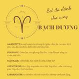  Set đá may mắn cho Bạch Dương, đá thạch anh, đá thanh tẩy bài Tarot, đá phong thuỷ 