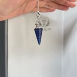  Con lắc cảm xạ đá Lapis Lazuli, crystal pendulum, cảm xạ học, reiki 