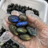  Viên đá Labradorite (Đá xà cừ - Hắc Nguyệt Quang) đá thanh tẩy Tarot, Reiki, đá thạch anh phong thủy 