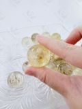  Cầu đá thạch anh Vàng mini (Citrine) may mắn, đá thanh tẩy trong Tarot, Reiki, thiền định, phong thủy 