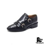  |SIZE 36| & OTHER STORIES KILTIE DOUBLE MONK STRAP LOW HEEL SHOES Z36-6888 