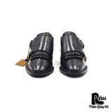  |SIZE 36| & OTHER STORIES KILTIE DOUBLE MONK STRAP LOW HEEL SHOES Z36-6888 