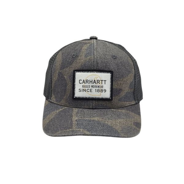  CARHARTT CANVAS MESHBACK WORKWEAR PATCH CAP AH7003 