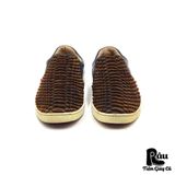  |SIZE 40| CHRISTIAN LOUBOUTIN MASTER KEY CALF HAIR SLIP ON SHOES AGA40-5981 