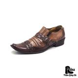  |SIZE 43| RED COVER BUCKLE SHOES Z43-6366 