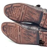  |SIZE 42| CHURCH'S SHANGHAI CROCODILE SINGLE MONK STRAP SHOES Z42-6286 